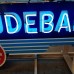 New Studebaker Dealership Porcelain Neon Sign Double-Sided 8 FT x 3 FT